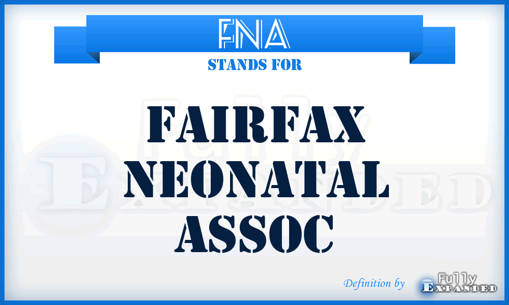 FNA - Fairfax Neonatal Assoc
