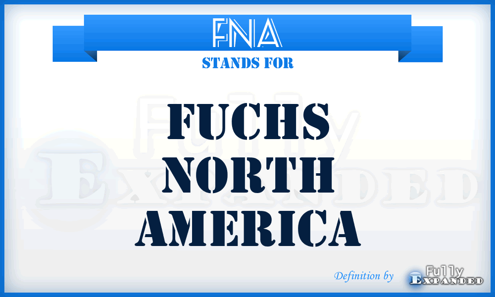 FNA - Fuchs North America