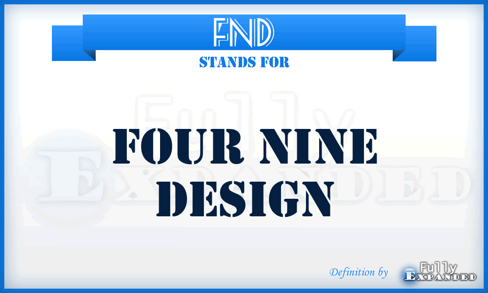 FND - Four Nine Design
