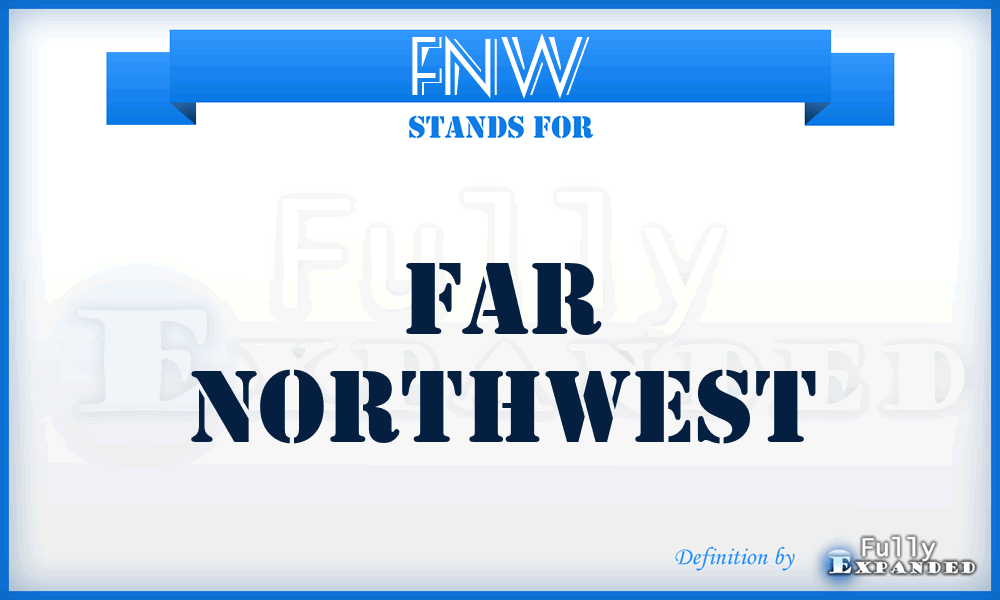 FNW - Far NorthWest