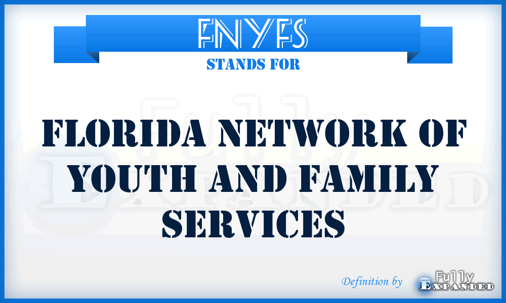 FNYFS - Florida Network of Youth and Family Services