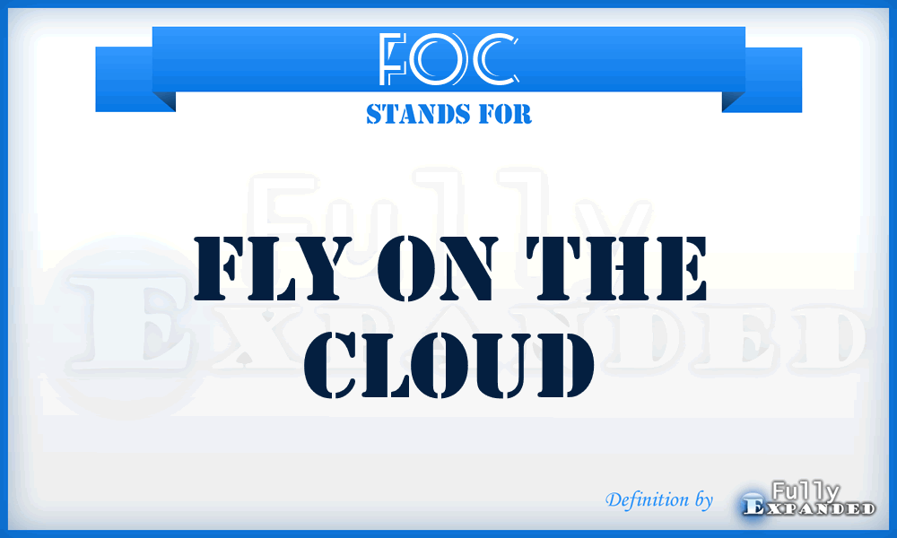 FOC - Fly On the Cloud