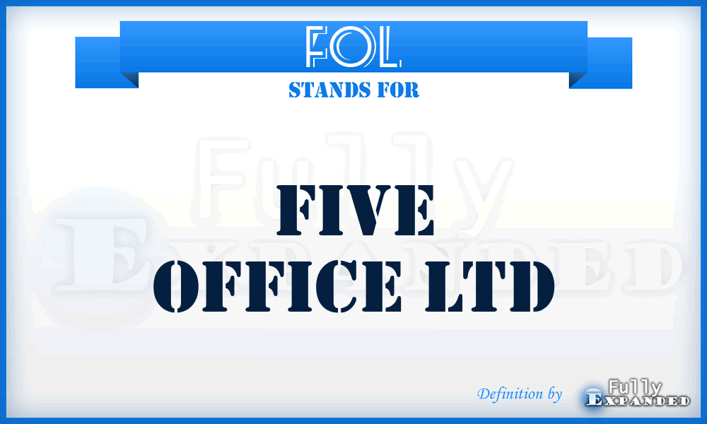 FOL - Five Office Ltd