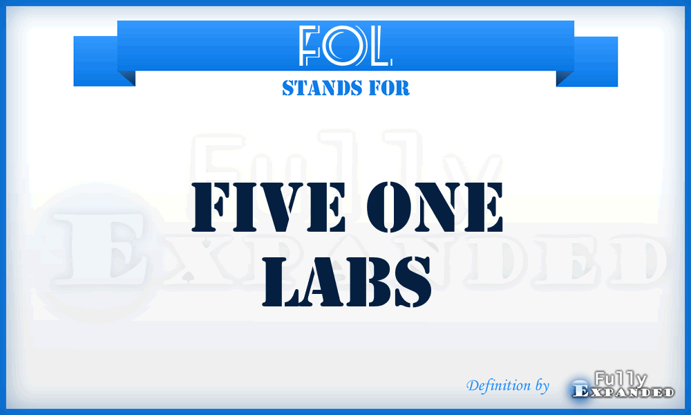 FOL - Five One Labs