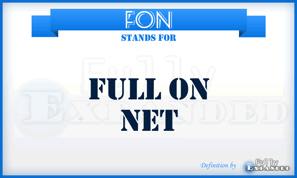 FON - Full On Net