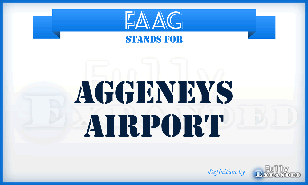 FAAG - Aggeneys airport