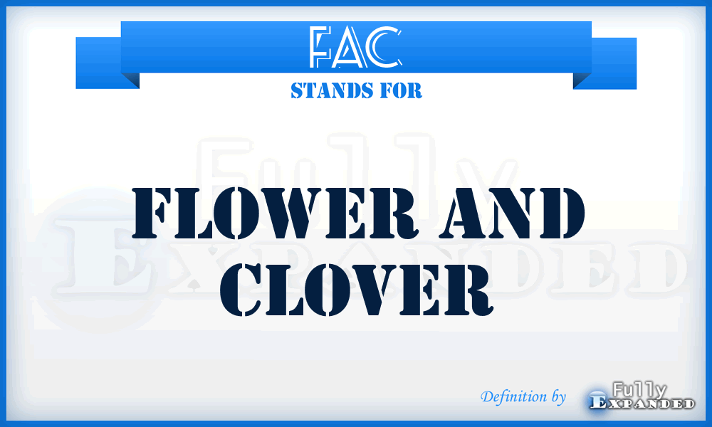 FAC - flower and clover