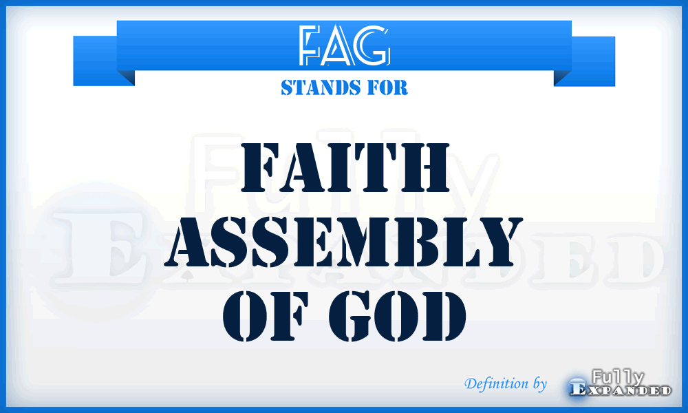 FAG - Faith Assembly of God