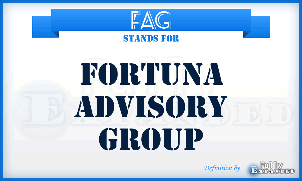 FAG - Fortuna Advisory Group