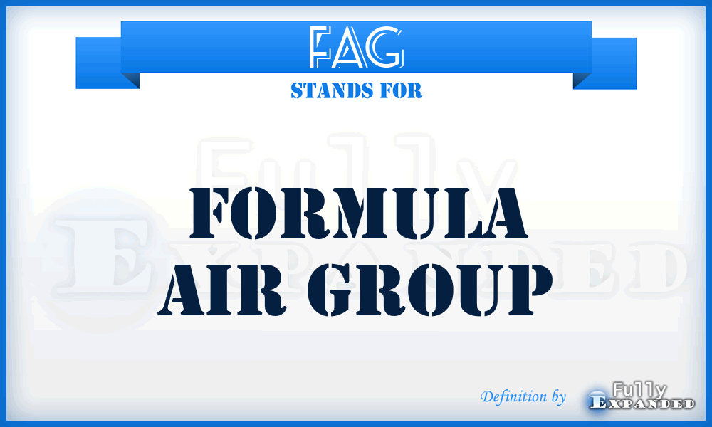 FAG - Formula Air Group