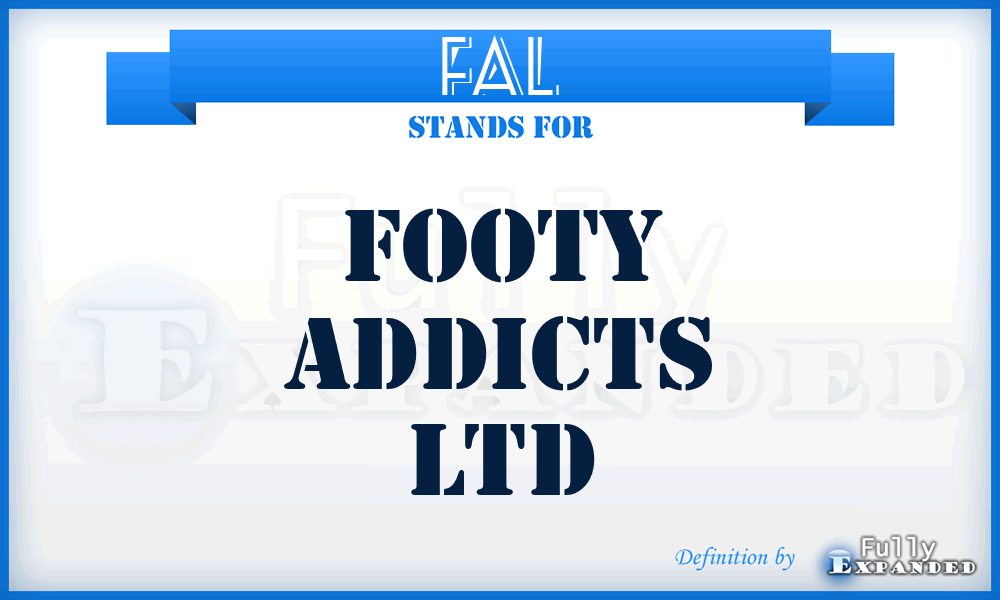FAL - Footy Addicts Ltd