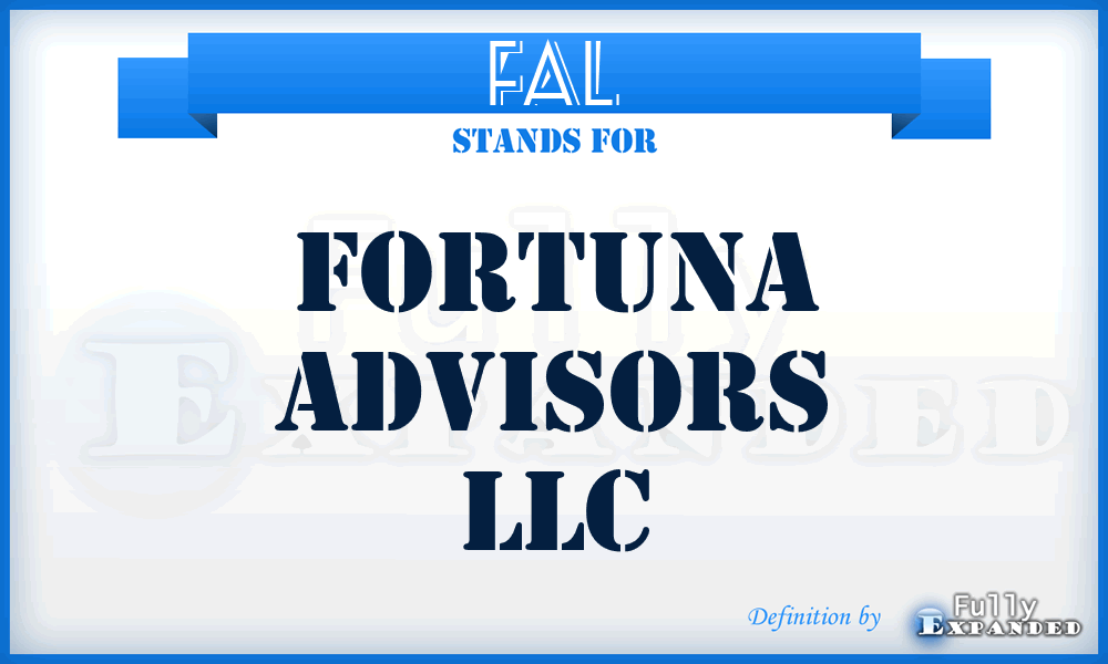 FAL - Fortuna Advisors LLC