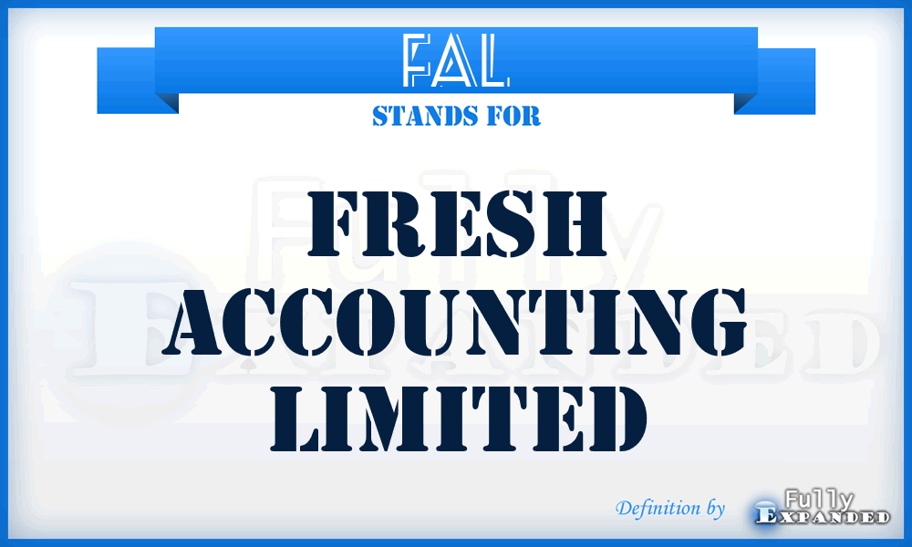 FAL - Fresh Accounting Limited