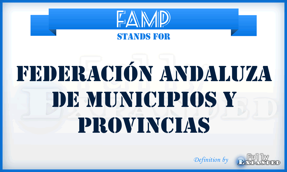 FAMP - Federación Andaluza de Municipios y Provincias