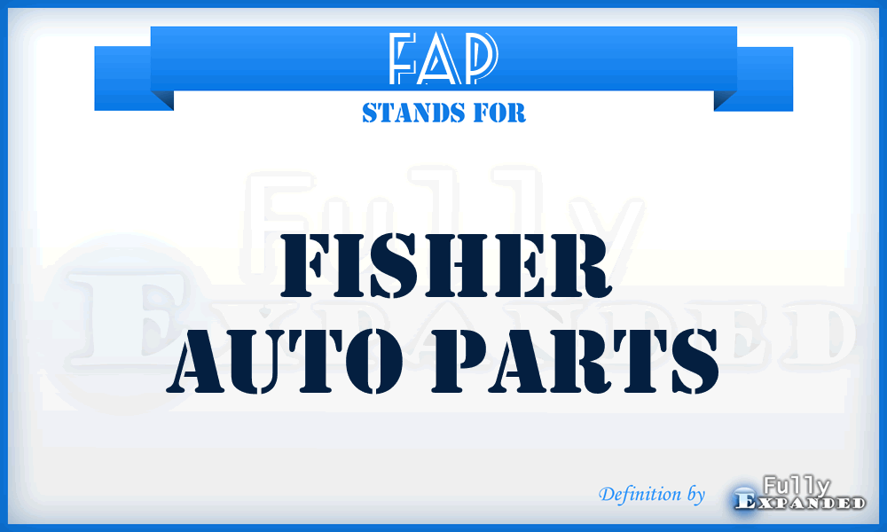 FAP - Fisher Auto Parts