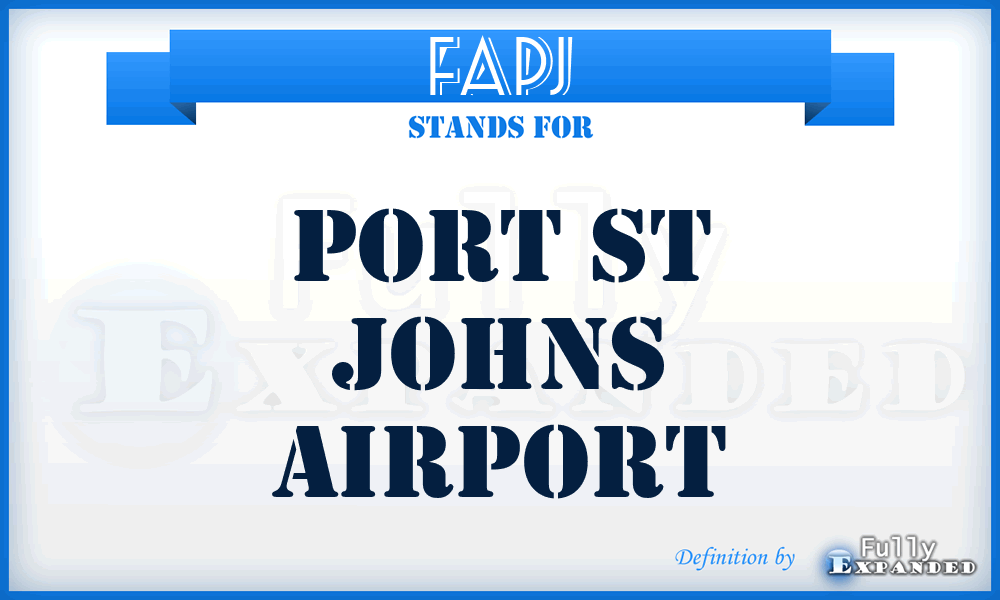 FAPJ - Port St Johns airport
