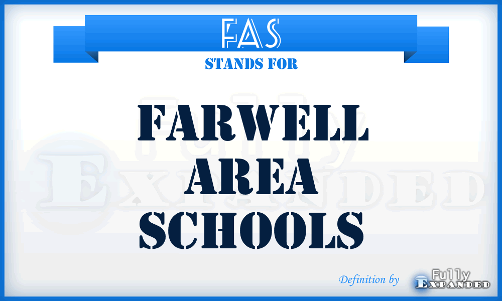 FAS - Farwell Area Schools