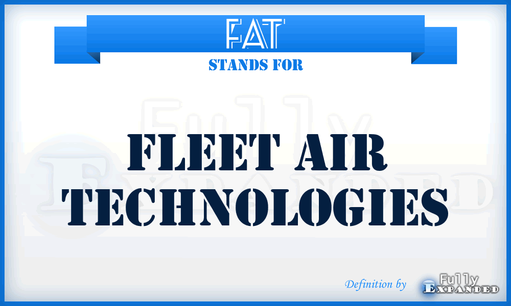 FAT - Fleet Air Technologies