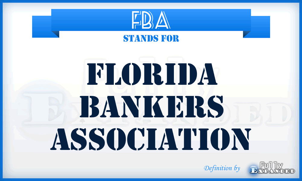 FBA - Florida Bankers Association
