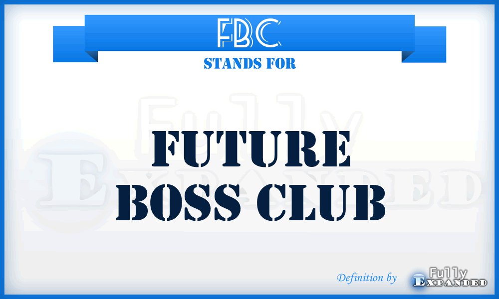 FBC - Future Boss Club