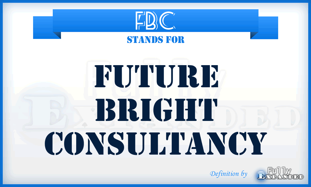 FBC - Future Bright Consultancy