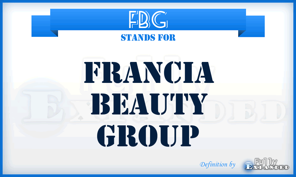 FBG - Francia Beauty Group