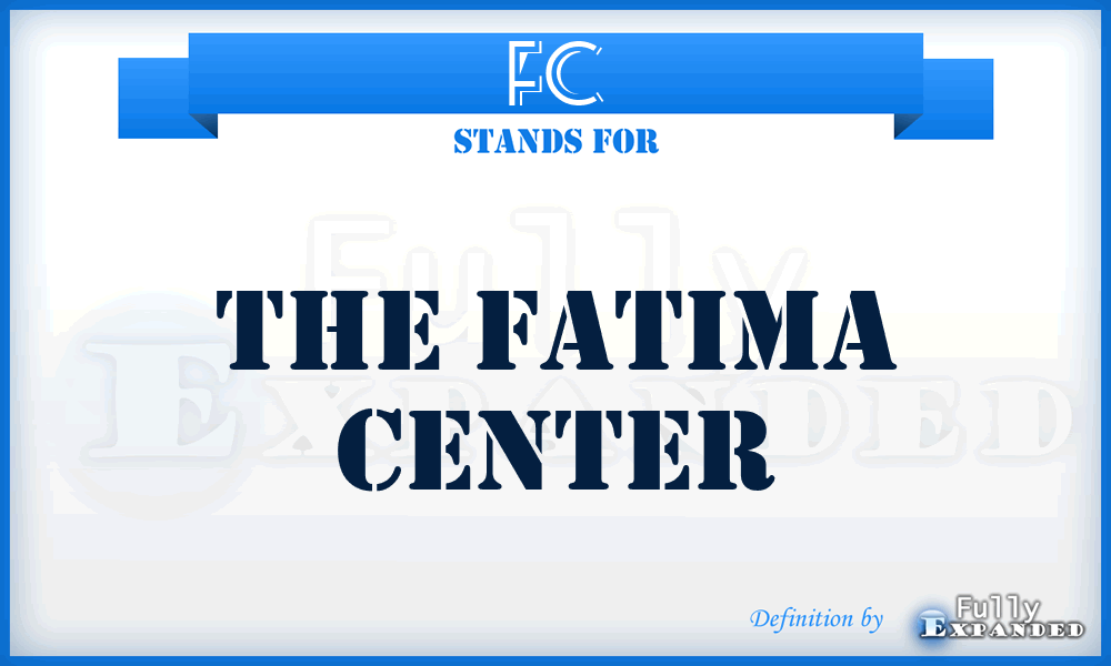 FC - The Fatima Center