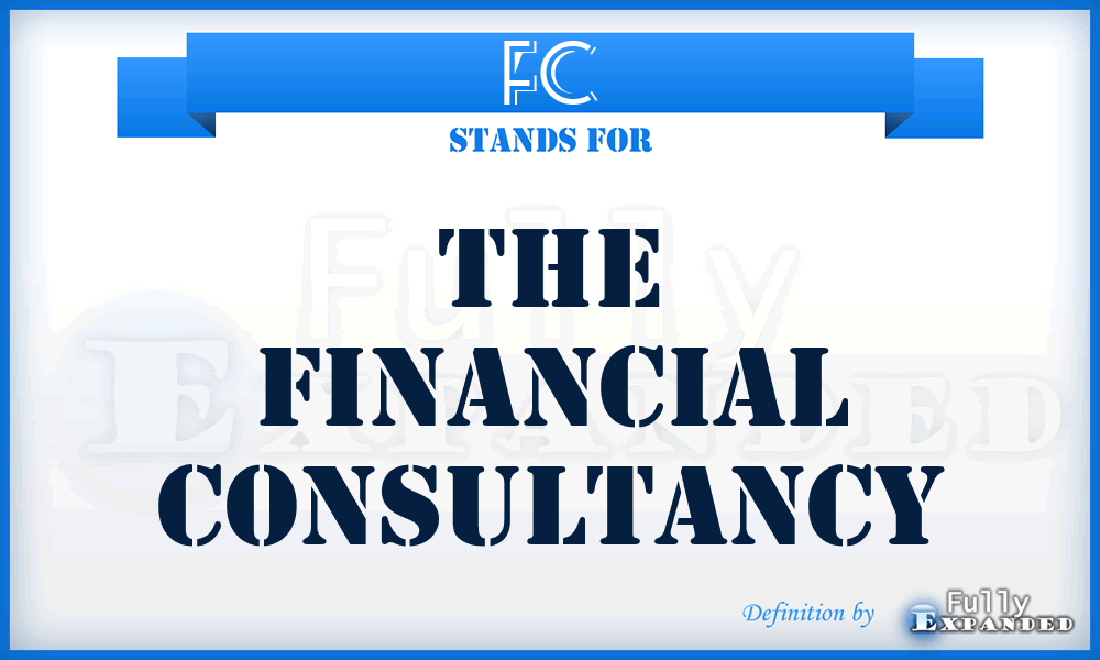 FC - The Financial Consultancy
