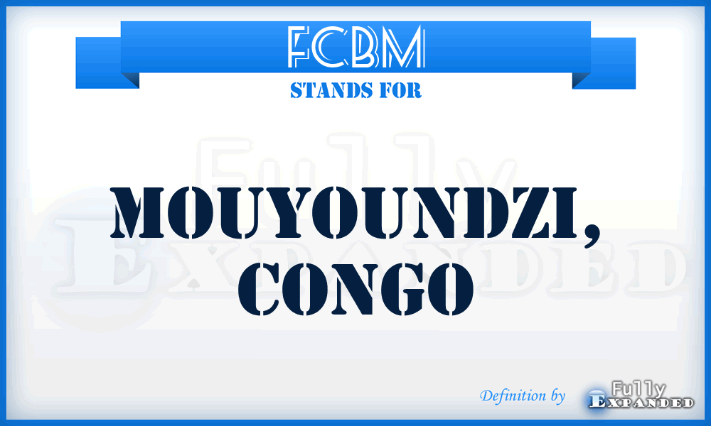 FCBM - Mouyoundzi, Congo