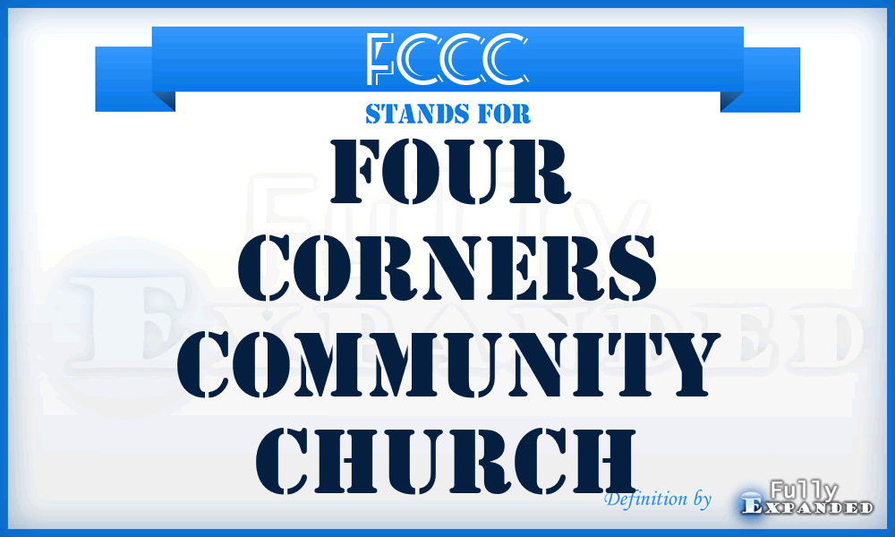 FCCC - Four Corners Community Church