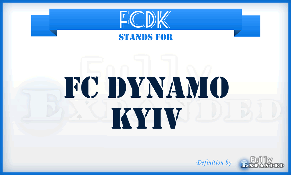 FCDK - FC Dynamo Kyiv