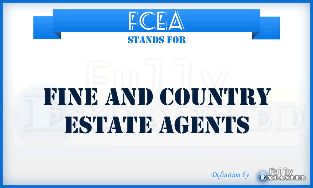FCEA - Fine and Country Estate Agents