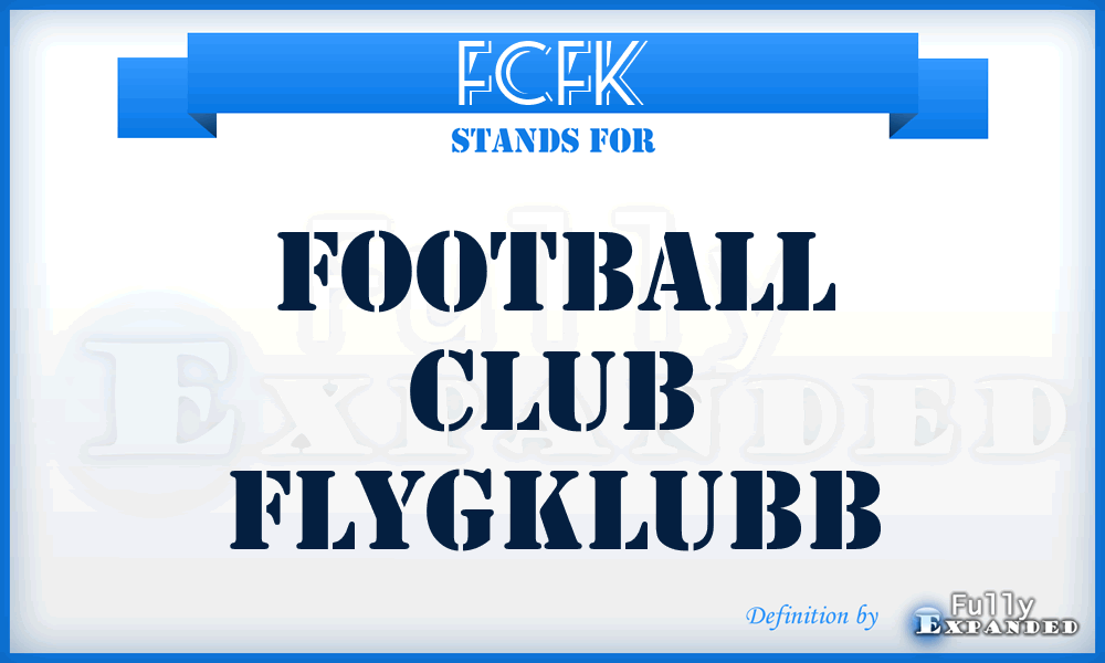 FCFK - Football Club FlygKlubb