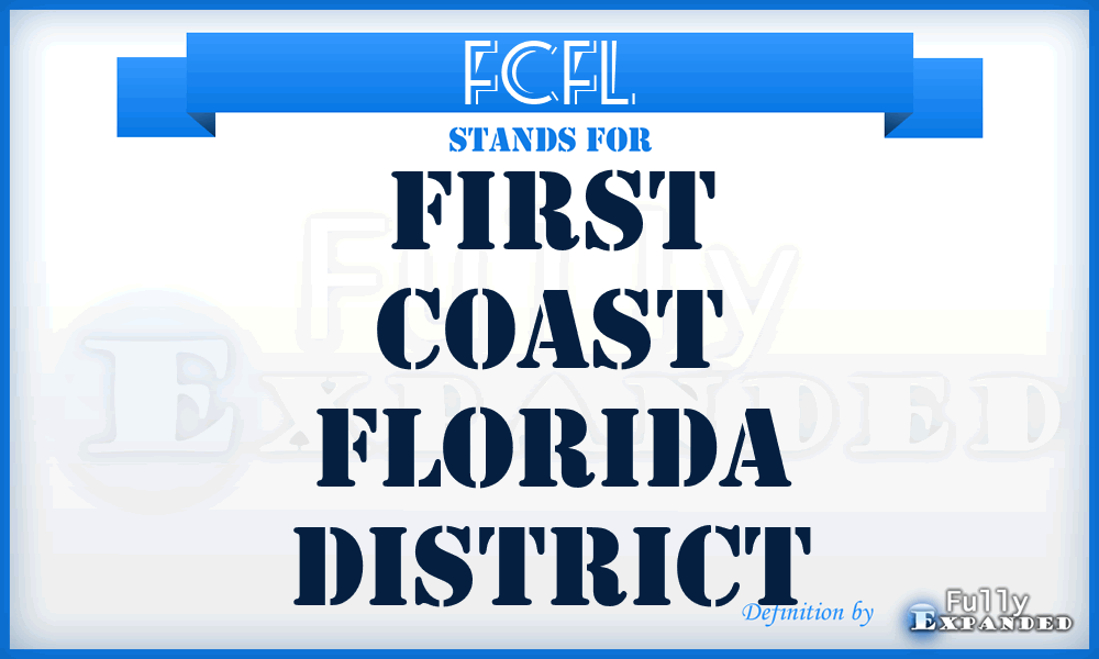 FCFL - First Coast Florida District
