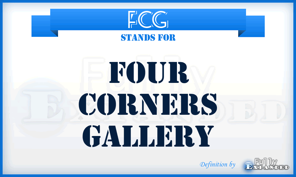 FCG - Four Corners Gallery