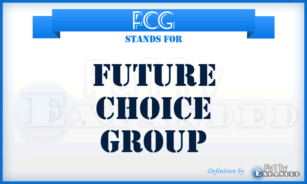 FCG - Future Choice Group