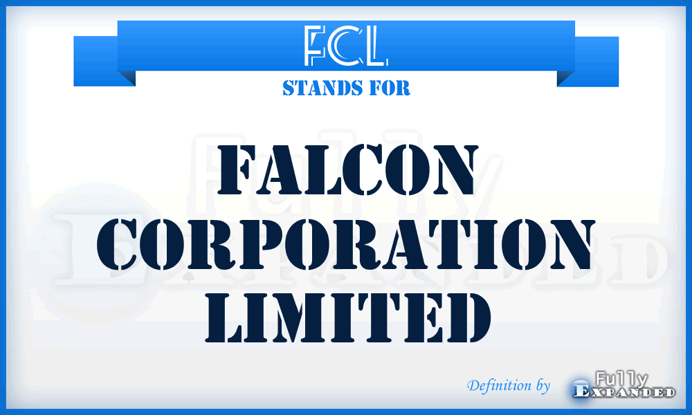 FCL - Falcon Corporation Limited