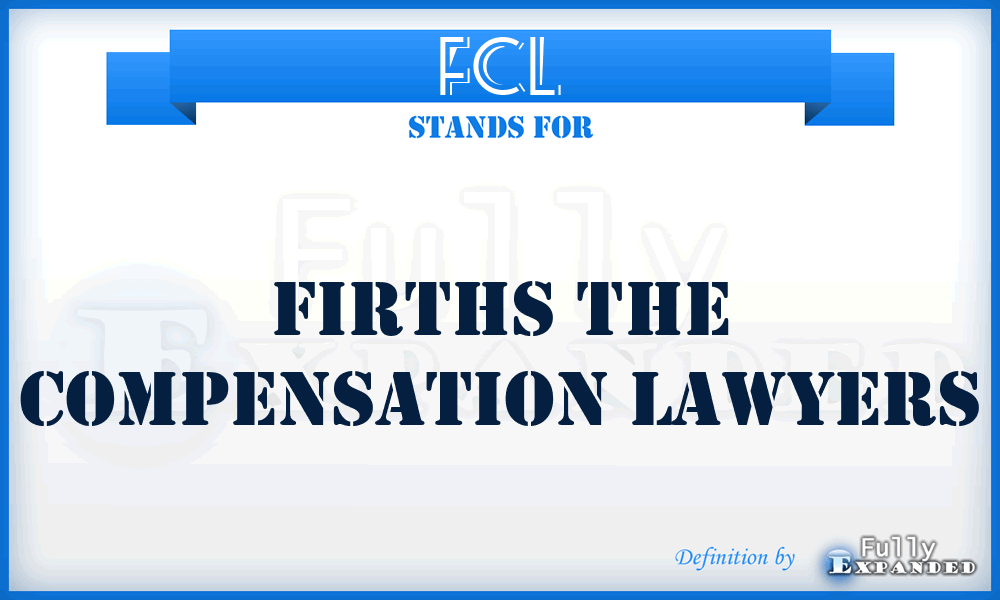 FCL - Firths the Compensation Lawyers