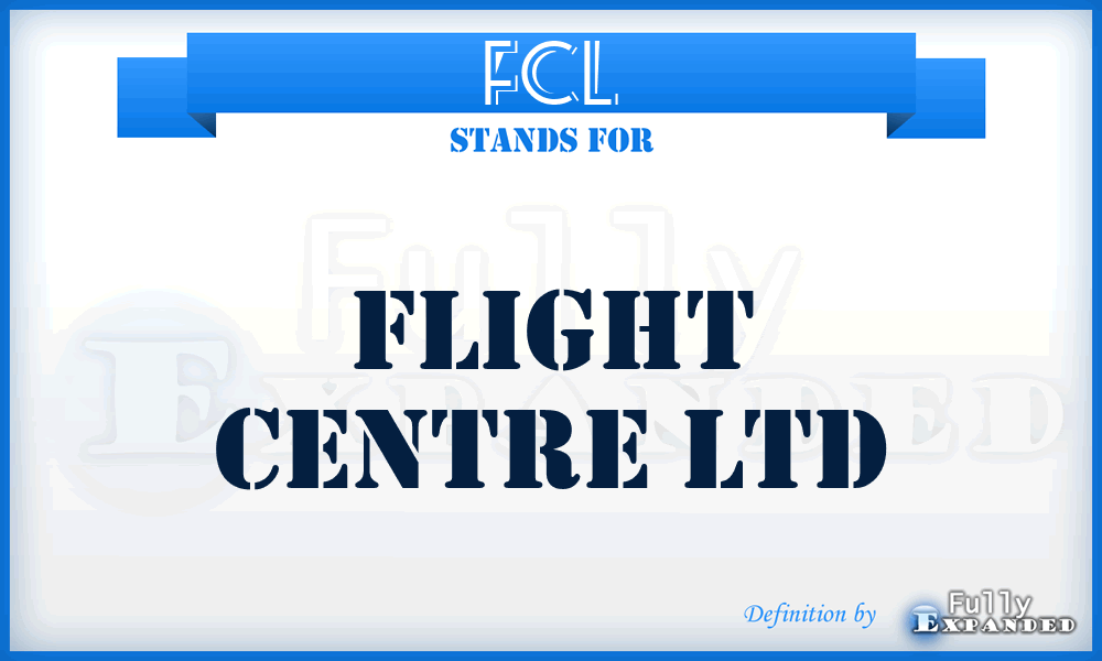 FCL - Flight Centre Ltd