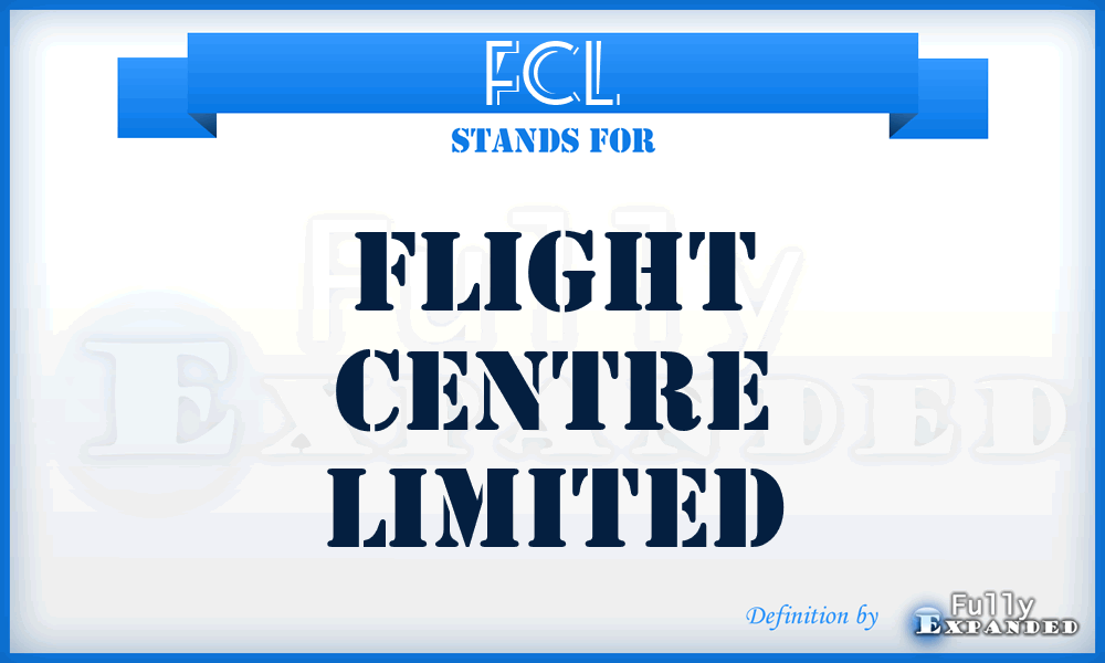 FCL - Flight Centre Limited