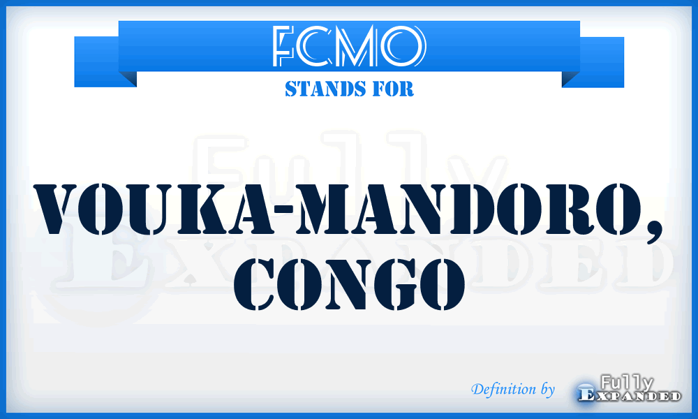 FCMO - Vouka-Mandoro, Congo