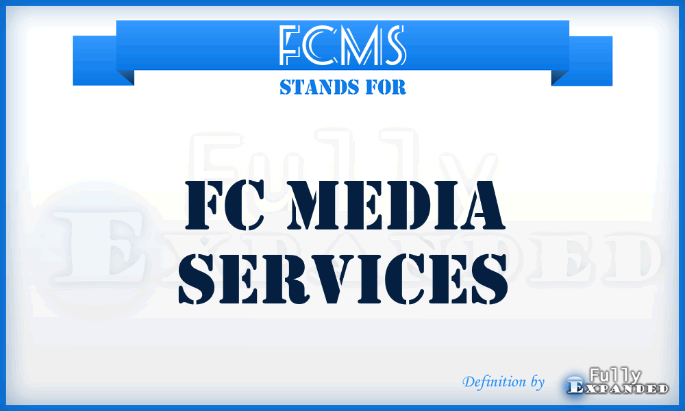FCMS - FC Media Services