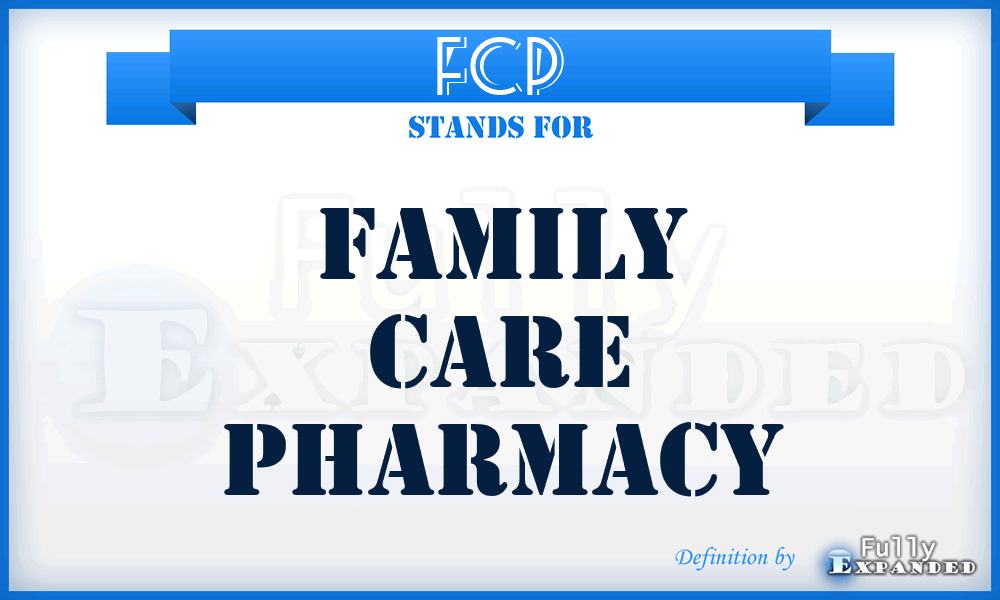 FCP - Family Care Pharmacy