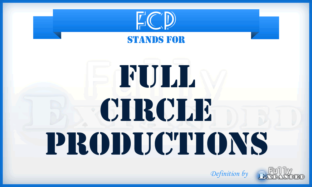 FCP - Full Circle Productions