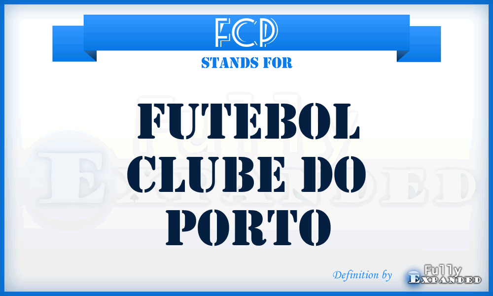 FCP - Futebol Clube do Porto