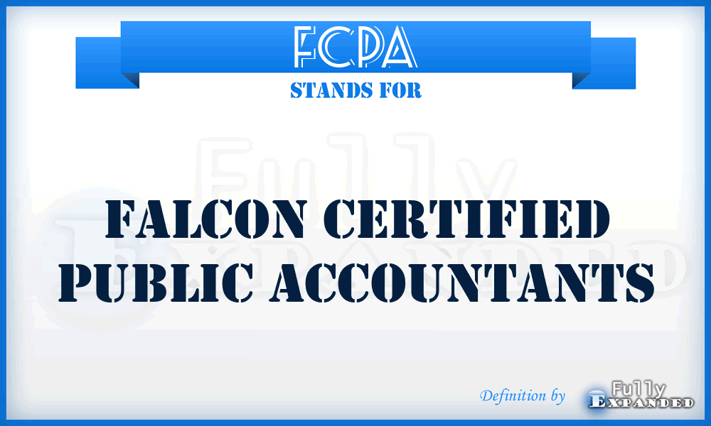 FCPA - Falcon Certified Public Accountants