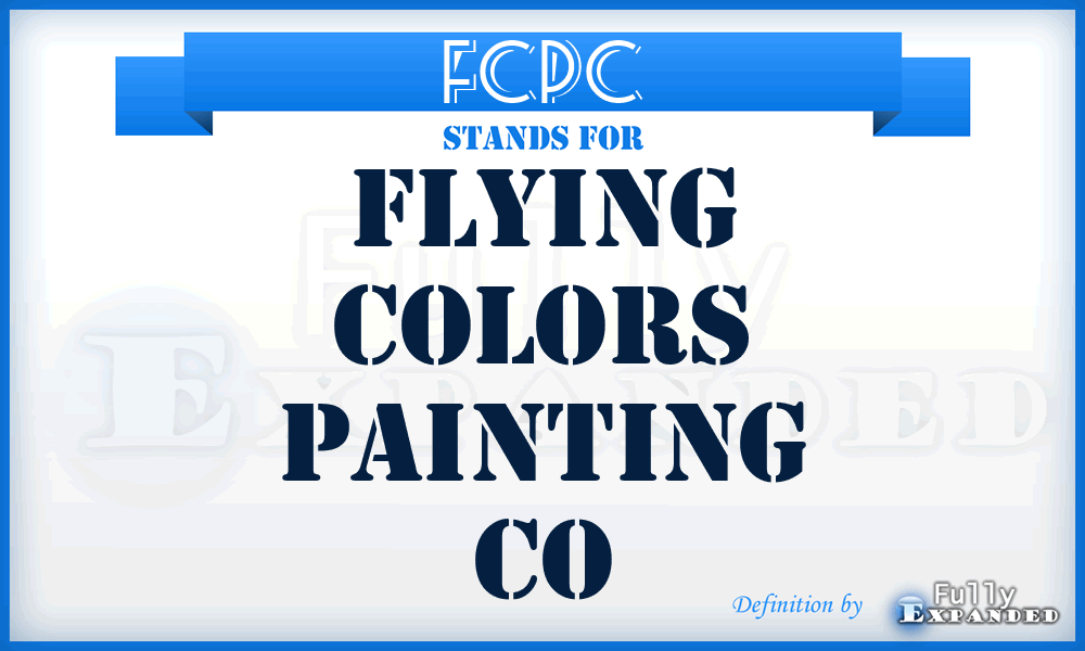 FCPC - Flying Colors Painting Co