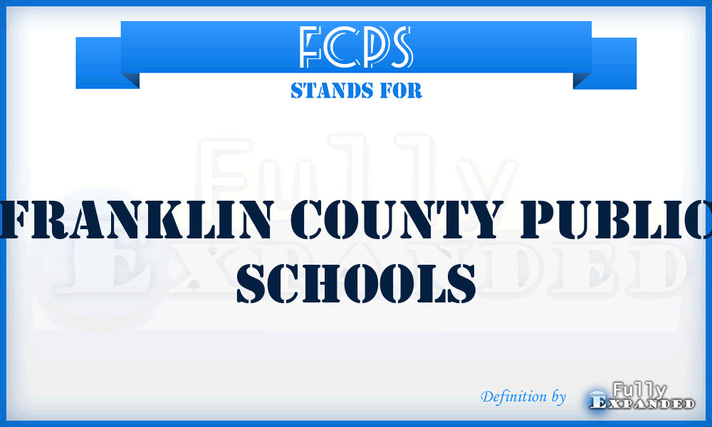 FCPS - Franklin County Public Schools