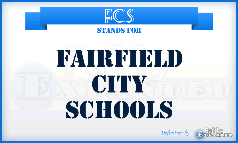 FCS - Fairfield City Schools