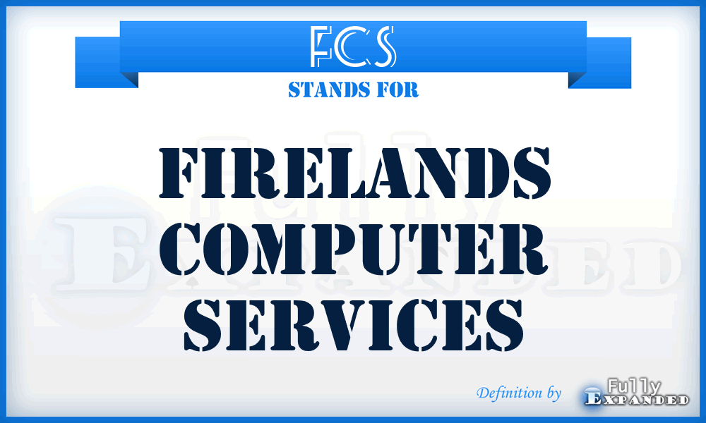 FCS - Firelands Computer Services